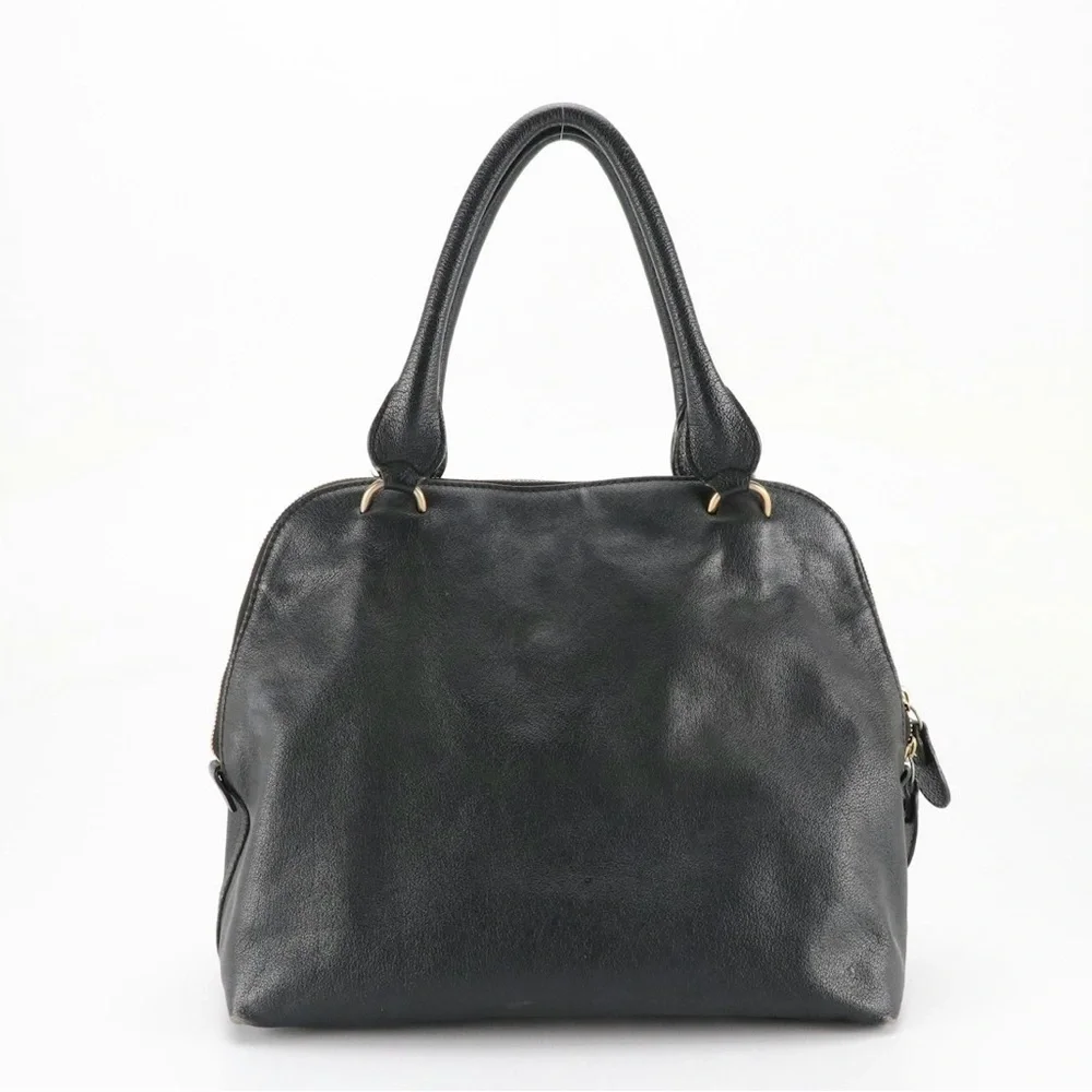 CHLOE BLACK LEATHER 